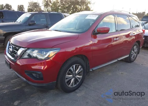 2018 Nissan Pathfinder S from USA, damaged, VIN 5N1DR2MN0JC618861